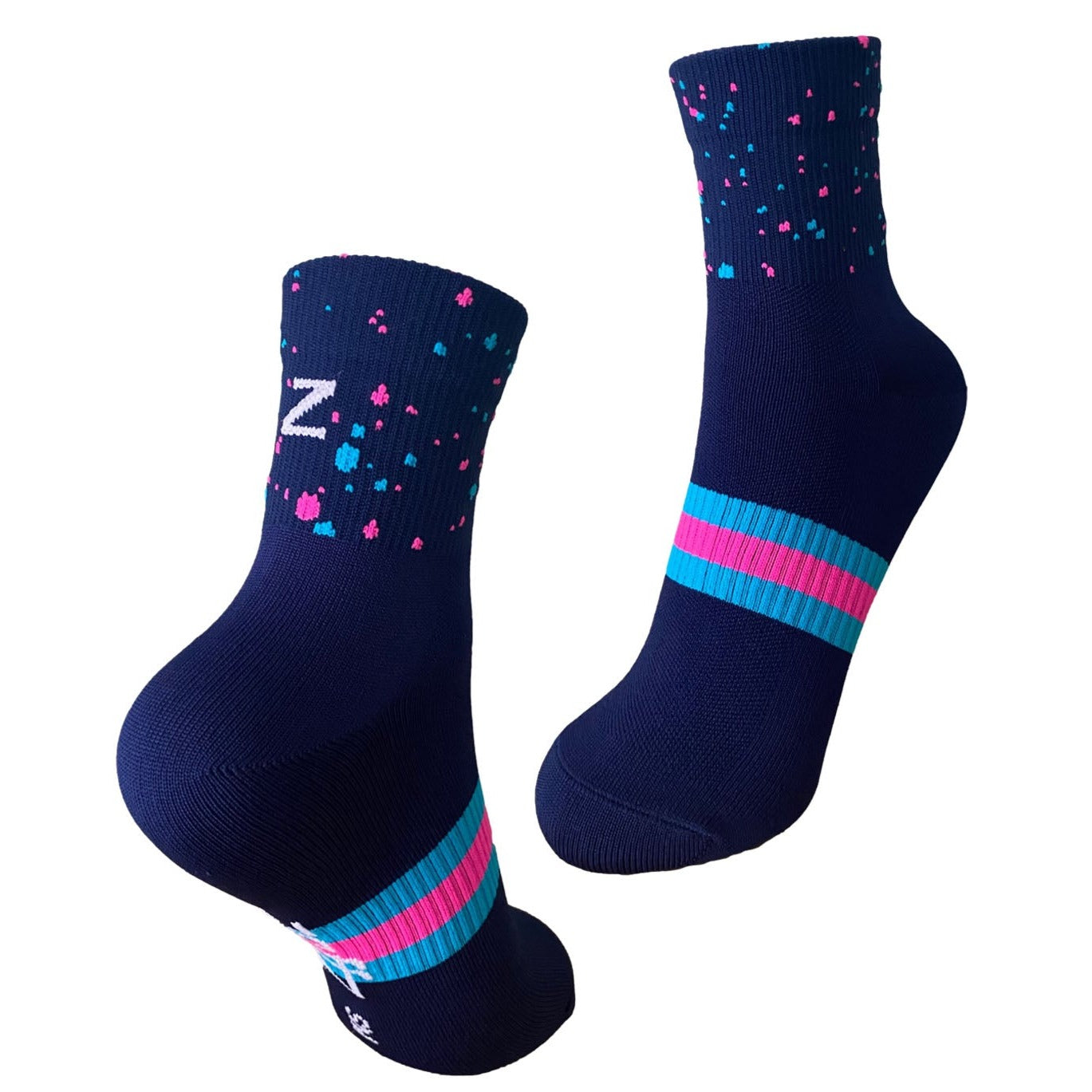 Shorties - Speckle Navy Coolmax Eco™