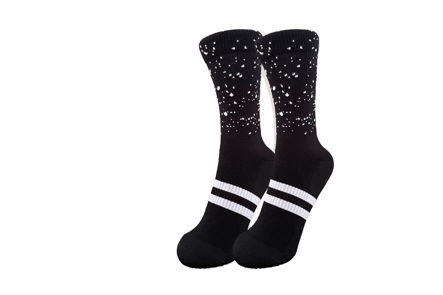 FIT KNIT™ NEW!! SPECKLE Black/White Coolmax Eco™