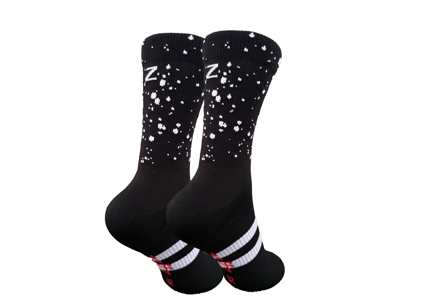FIT KNIT™ NEW!! SPECKLE Black/White Coolmax Eco™