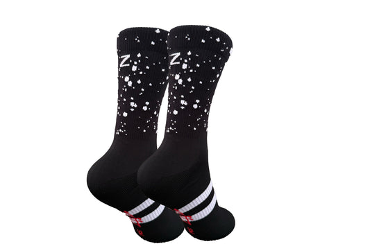 FIT KNIT™ NEW!! SPECKLE Black/White Coolmax Eco™
