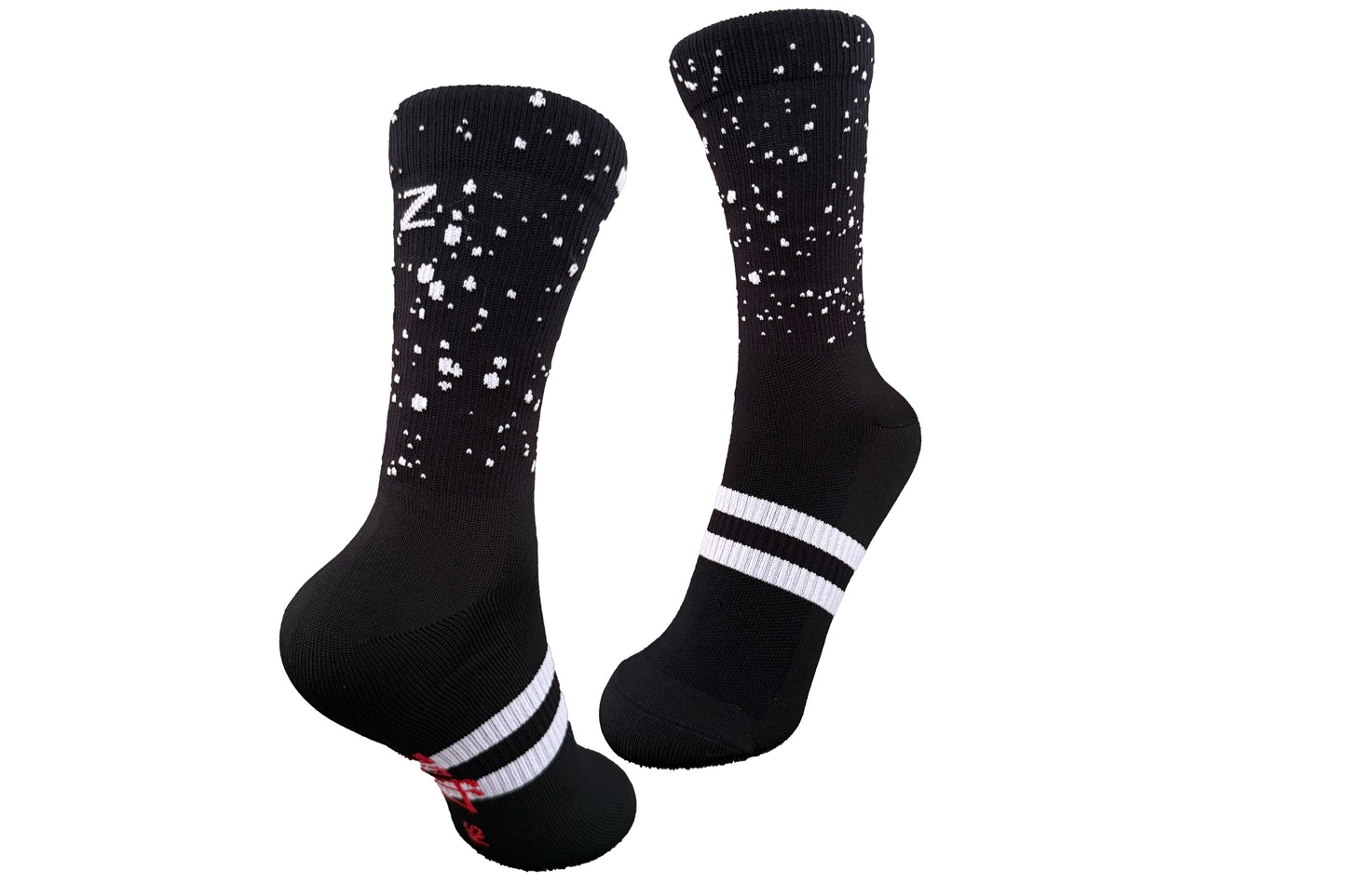 FIT KNIT™ NEW!! SPECKLE Black/White Coolmax Eco™