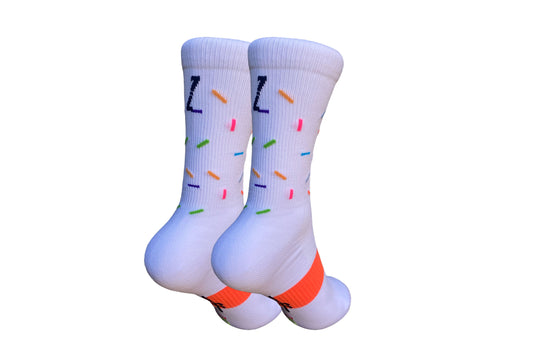 Confetti White ONE sock NEW!!!