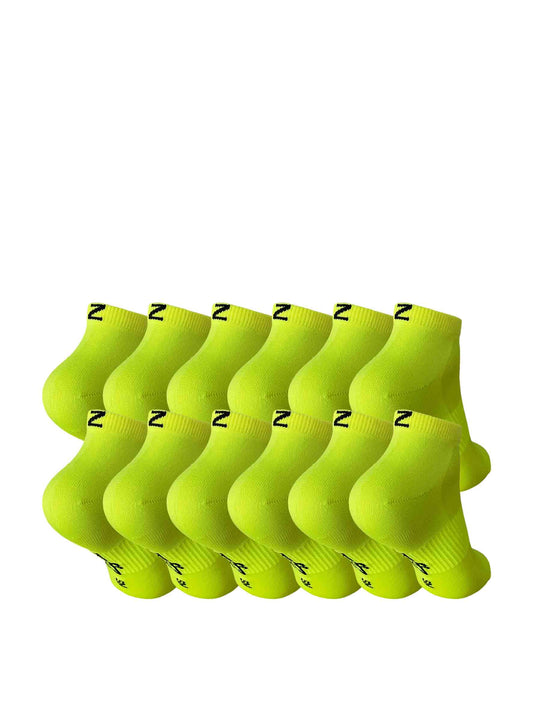 Zero - Neon Yellow Coolmax 6 Pack Bundle