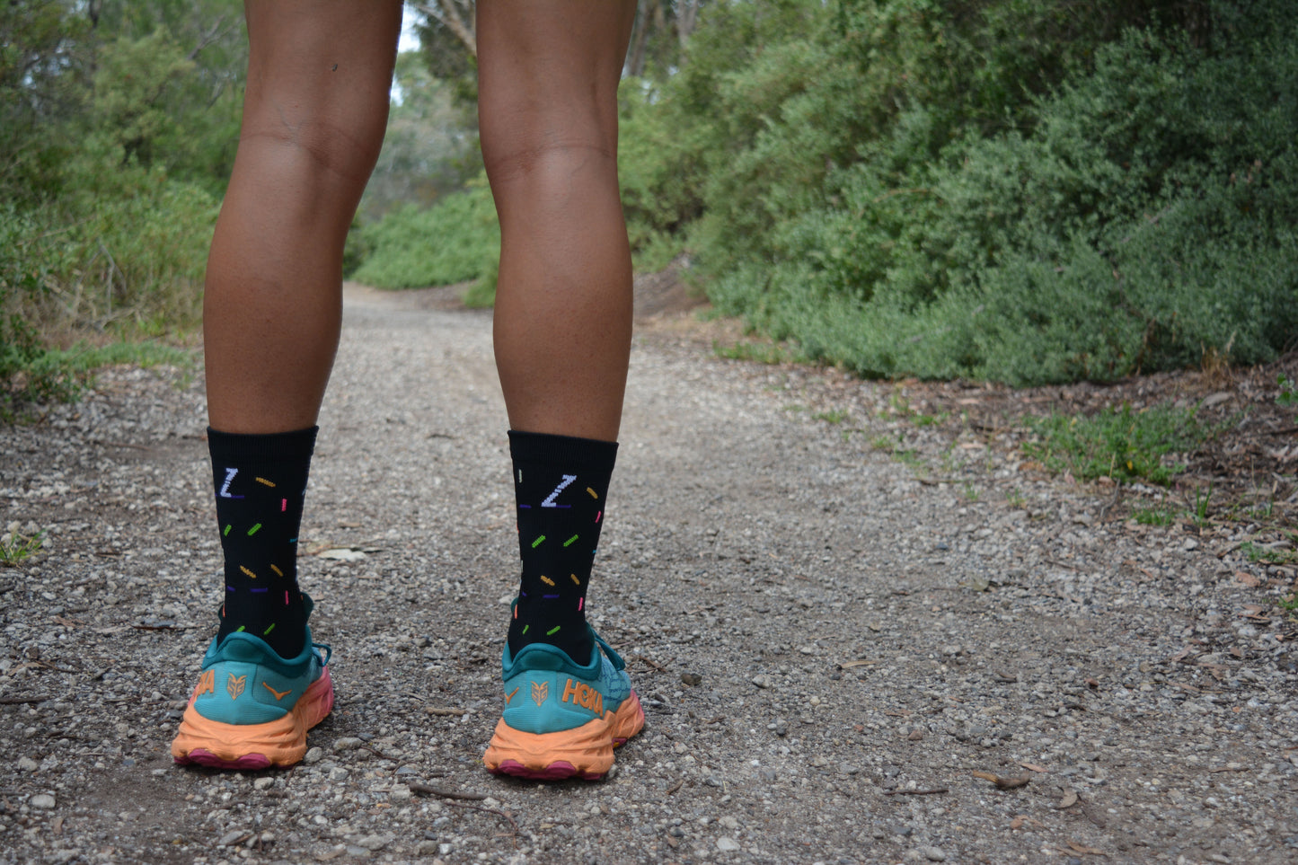 Confetti Black ONE sock NEW!!!