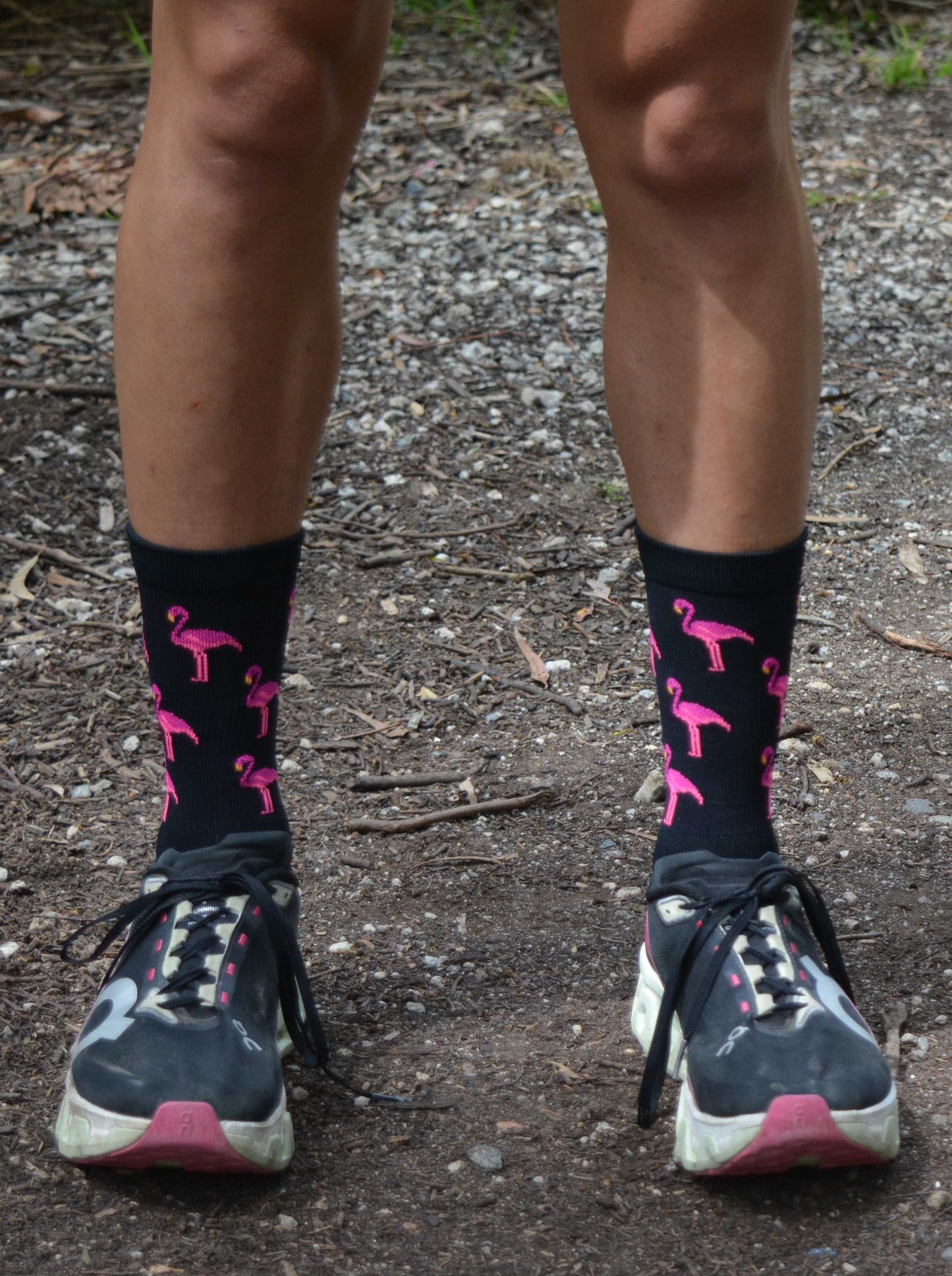 Flaming Flamingos ONE sock NEW!!