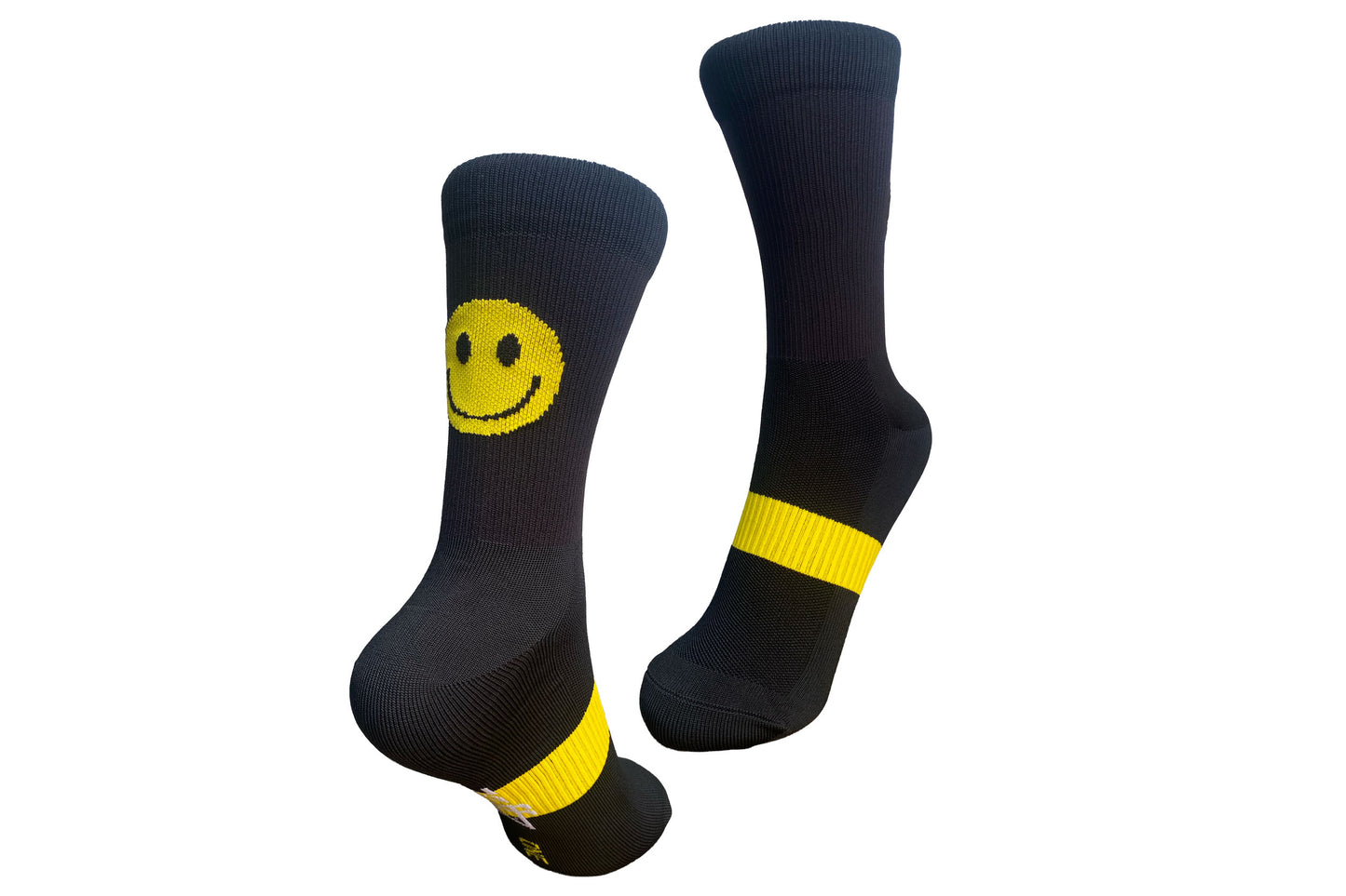 Just Smile Black ONE sock NEW!!