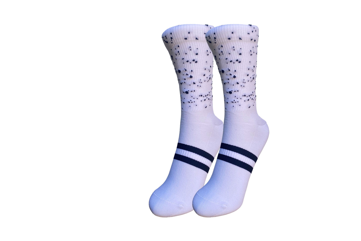 Speckle White/Black ONE sock NEW!!