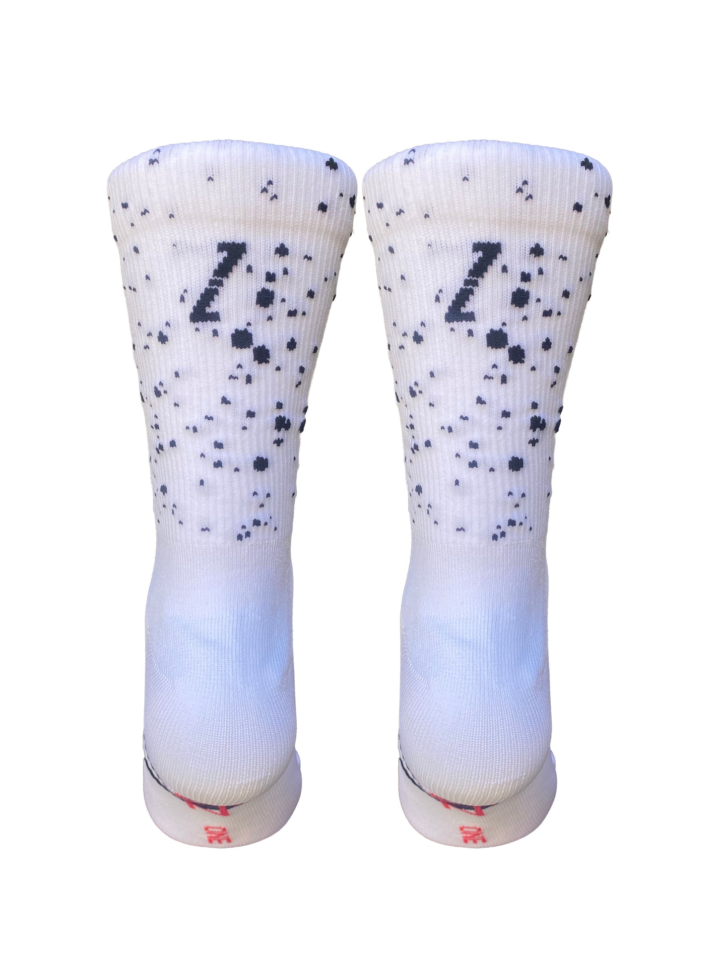 Speckle White/Black ONE sock NEW!!