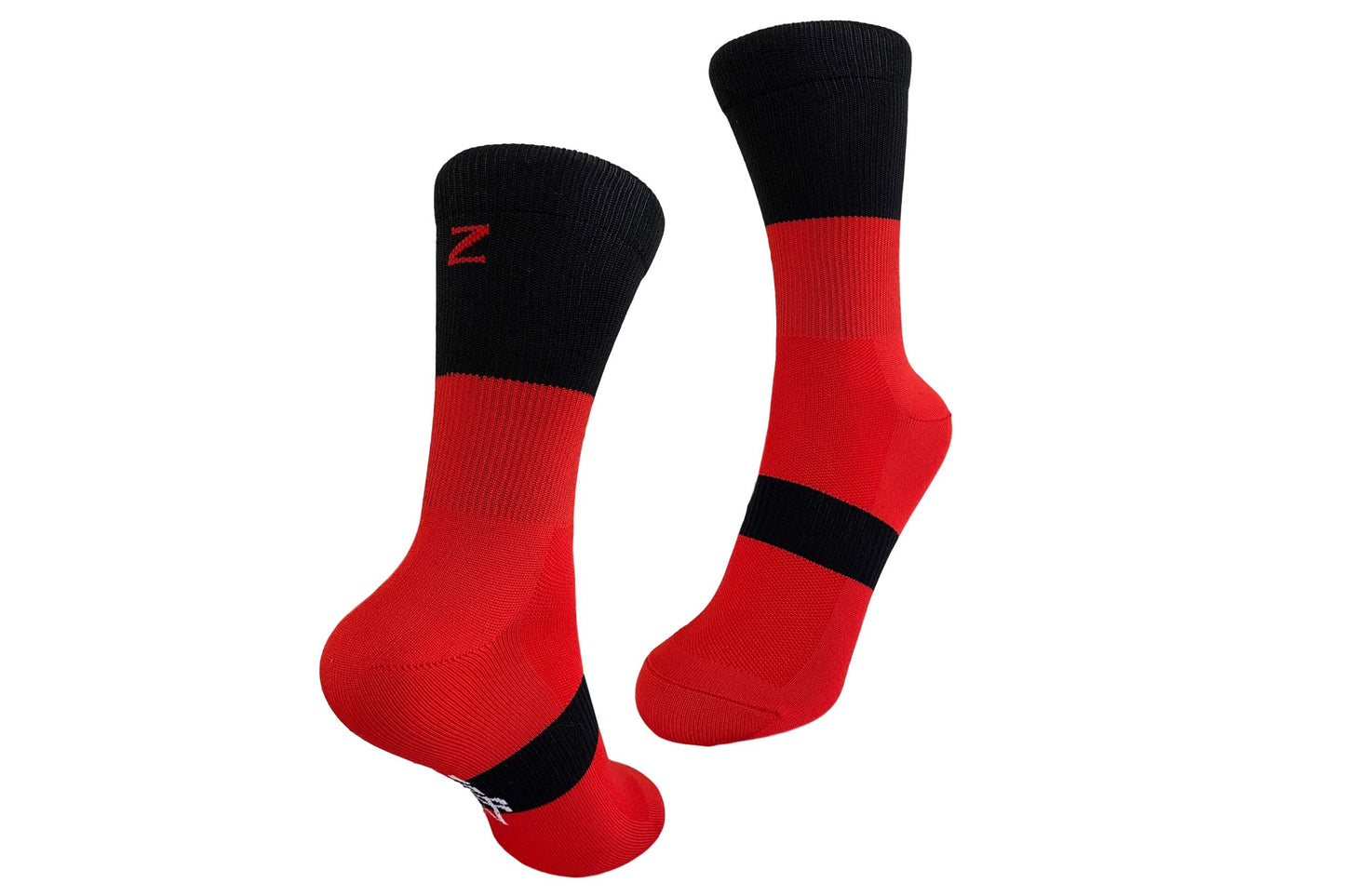 NOB Sock Red/Black
